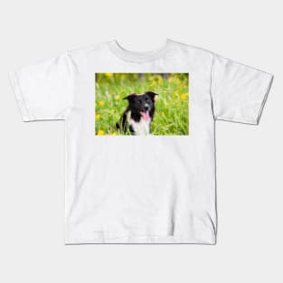 happy pup Kids T-Shirt